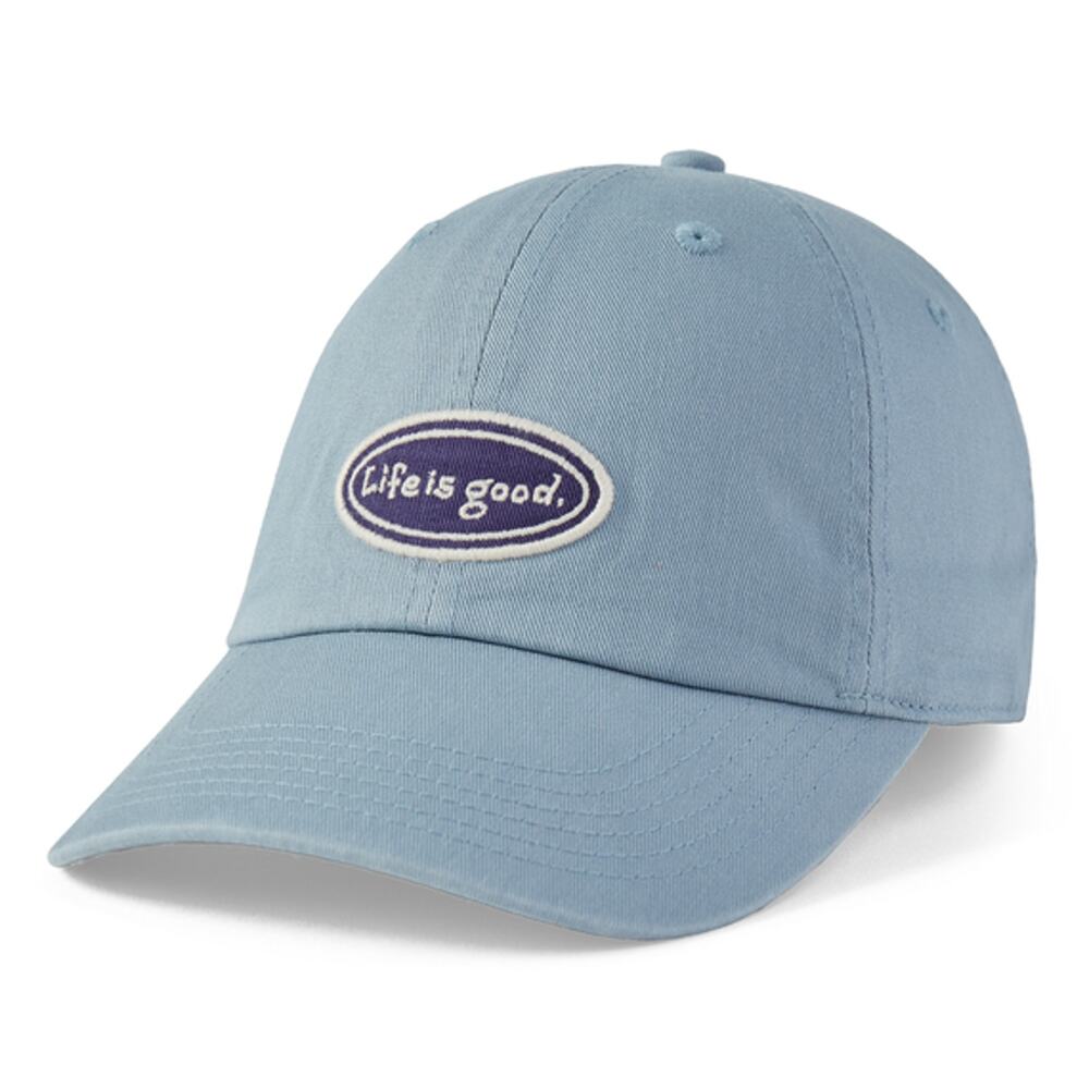 Life Is Good LIG Vintage Oval Chill Cap in Smoky Blue